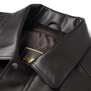 Nouvelle arrivée Veste en cuir pour usage extérieur Meilleure qualité Couleur et taille personnalisées Veste en cuir à vendre - Product Image 3