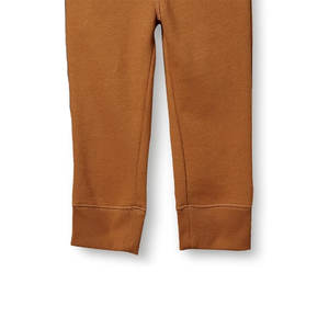 Pantalones Jogger Lisos para Niños Pequeños, Color Gris Marrón, Estilo Casual, Transpirables, Ligeros, Ecológicos, Ajuste Holgado, Cintura Elástica - Product Image 5