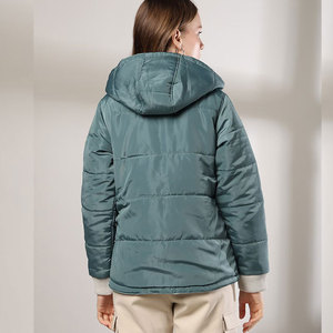 Chaqueta bomber acolchada para mujer a precios de fábrica OEM, chaquetas informales para mujer, abrigos transpirables hechos en Pakistán - Product Image 2