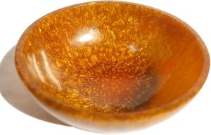 Cuencos de resina hechos a mano con detalles en pan de oro para interiores de lujo, uso en la cocina del hogar al precio más bajo de HF CRAFTS - Product Image 5