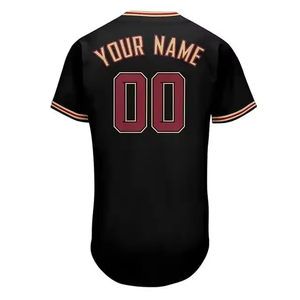 Uniforme de Béisbol Masculino de Alta Calidad, Personalizado para Equipos, OEM, Poliéster de Secado Rápido, Transpirable, Cómodo, Cuello Redondo, Bordado - Product Image 5