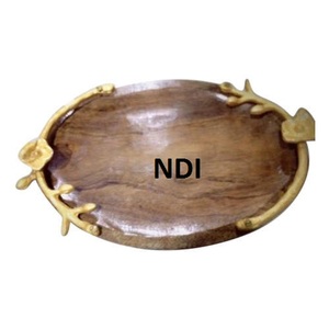 Custom Shape Decorative Dinnerware <b>Table</b> Decoration Serving Tray Hotel <b>Catering</b> Used Breakfast Food Server Tray - Product Image 2