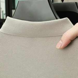 เสื้อโปโลผ้าฝ้าย100% ผู้ชาย20สี-เสื้อยืดระบายอากาศลำลองฤดูร้อนเหมาะสำหรับการเล่นกอล์ฟและกีฬาธุรกิจสบายๆเหมือนผ้าไหม - Product Image 2