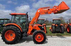 รถแทรกเตอร์4ล้อสำหรับ Kubota L3540 4x4 100HP มาตรฐาน EPA ห้องโดยสารเครื่องปรับอากาศเครื่องยนต์เกียร์ทนทานจัดส่งรวดเร็วราคาถูก-ซื้อเลยตอนนี้ - Product Image 4