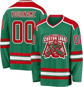 Uniforme de hockey sobre hielo con logotipo personalizado más popular para adultos Conjuntos de talla grande Diseñe su propio estilo 100% Poliéster Secado rápido Transpirable - Product Image 2