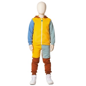 Conjuntos de Ropa Deportiva Informal con Capucha de Forro Polar para Niños, Conjuntos de Ropa para Bebés de Alta Calidad, MOQ Bajo, Trajes Deportivos, Ropa de Ocio - Product Image 1