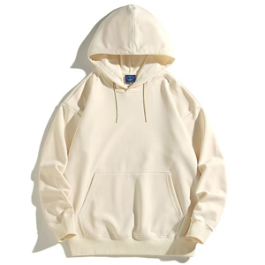 Sudaderas de peso pesado de alta calidad unisex, sudaderas con capucha y logotipo bordado personalizado, jersey de calle con técnicas de lavado, venta al por mayor - Product Image 3