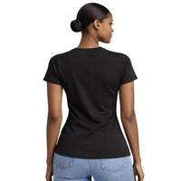 T-shirt de sororité grecque Black Legacy pour femme, motifs diamants, couleurs rose et vert, 100 % coton biologique, écologique, anti-plis, séchage rapide