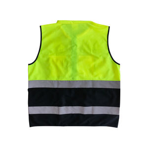 Nueva llegada chaleco reflectante de alta visibilidad impermeable poliéster ropa de trabajo chaleco de seguridad Venta caliente suministro al por mayor - Product Image 6