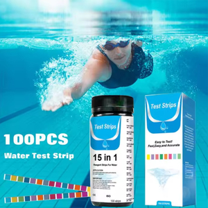 뜨거운 판매 물 경도 테스트 스트립 테스트 기기 물 테스트 15 음용을위한 다 변수 - Product Image 4