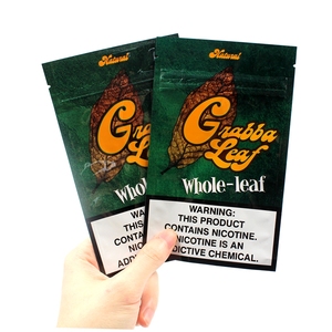 Bolsa de Cigarrillos con Cierre Hermético Personalizada para Tabaco Entero Backwoods Cigar Fronto, Bolsa de Embalaje con Cierre Zip Lock - Product Image 6