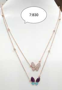 Best Quality Bezel Inlay Technology Rose <b>Gold</b> 18K Body Jewelry <b>Chain</b> Fashion Women's Party Gift Customization India - Product Image 6