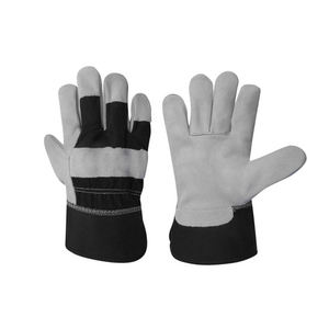 Gants de sécurité en cuir de vachette véritable de haute qualité, cuir véritable de première qualité - Product Image 4
