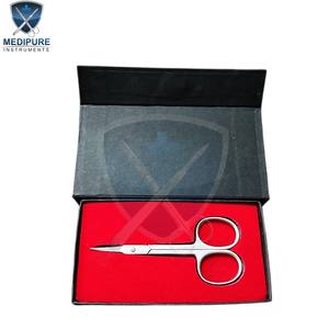 Professional Cuticle <b>Scissors</b> 3.5 Inch Stainless Steel Nail <b>Scissors</b> <b>Manicure</b> Precision Grooming Tool Beauty Instruments - Product Image 5