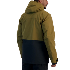 Veste de ski imperméable pour homme Manteau de snowboard d'hiver bicolore avec capuche Vêtements d'extérieur coupe-vent - Product Image 2