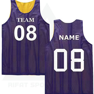 Chalecos Deportivos Reversibles Personalizados Promocionales, Ligeros, Aislantes, 100% Poliéster, para Entrenamiento de Fútbol - Product Image 4