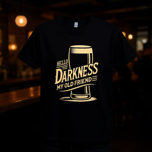 Maglietta promozionale Hello Darkness My Old Friend - Product Image 3
