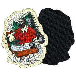 ขายดีผ้าทอกำรองรีดติดเลื่อมปักลายโลโก้ด้วยเลเซอร์ตะขอผ้าสำหรับตกแต่งแบบระเหิด - Product Image 1