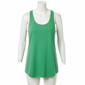 Débardeurs pour femmes en tissu imprimé numérique écologique, teint en fil, doux, respirant, extensible, vêtements de sport décontractés d'été, vêtements de fitness - Product Image 1