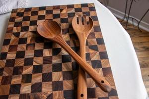 Ensemble de petites cuillères en bois naturel biodégradables et écologiques, mini-cuillères à soupe et à thé pour les fêtes, la cuisine et l'utilisation en pot - Product Image 5