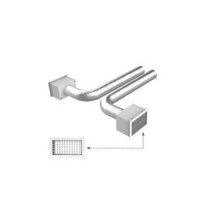 Kit de finition rapide pour plénum à 2 zones avec raccords 150/160 - Product Image 3