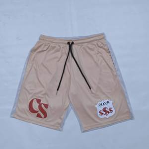 Ensemble de survêtement d'été pour homme en satin imprimé, t-shirt à manches courtes et short, 2 pièces, couleur unie, séchage rapide - Product Image 2