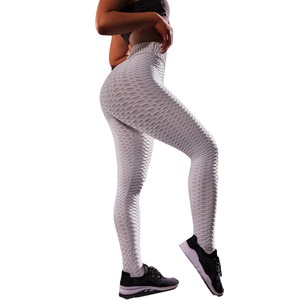 Leggings Deportivos para Mujer, Cintura Alta, Transpirables, Antibacterianos, Tallas Grandes, Spandex/Poliéster, para Gimnasio, Yoga, Fitness, Venta al Por Mayor, Nuevo Modelo 2023 - Product Image 6