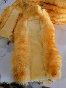 Housse de siège de voiture en fourrure moelleuse, peau de mouton de Nouvelle-Zélande, laine d'agneau, fourrure animale originale, coussins de siège de voiture - Product Image 1