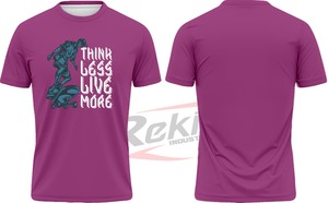 Camisetas de manga corta ajustadas para hombre de alta calidad, ropa de peso pesado de marca personalizada, Impresión de logotipo personalizado-camisetas DTF/DTG - Product Image 4