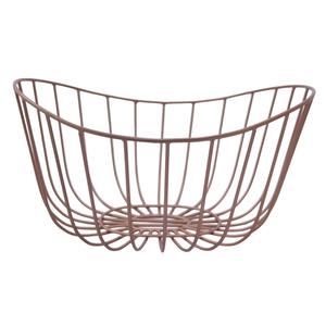 Panier de rangement multifonction en fer forgé, entièrement métallique, de précision, pour ustensiles de cuisine, vaisselle, fruits, bonbons, pains - Product Image 1