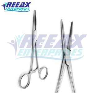 Fórceps quirúrgico Kelly Str 6 pulgadas para cirugía Fórceps curvos de acero inoxidable Instrumentos quirúrgicos de REEAX ENTERPRISES - Product Image 2