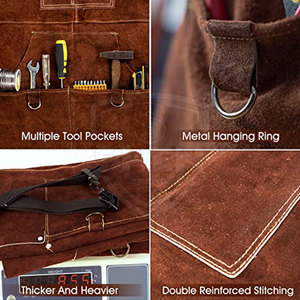 Durable Material Best Selling Comfortable Safety <b>Aprons</b> For <b>Men</b> Customized Design Leather Made Safety <b>Aprons</b> - Product Image 4