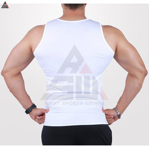 Meilleures ventes de débardeurs pour hommes respirants de grande taille, service OEM, design, fabriqués au Pakistan, vêtements de fitness, débardeurs pour hommes - Product Image 5