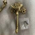 Handcrafted Sitting Bird Curtain <b>Wall</b> <b>Hooks</b> in Durable Metal with Elegant Finished Perfect for Towels and Door Hanging Display - Product Image 4