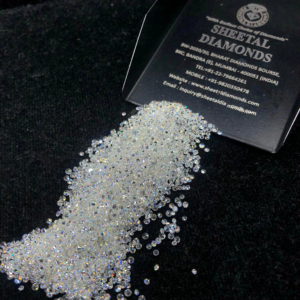 Diamantes Sheetal, Diamantes Sueltos naturales, VVS1, claridad, corte redondo de 0,70mm-1,80mm de la India, directamente del fabricante - Product Image 2