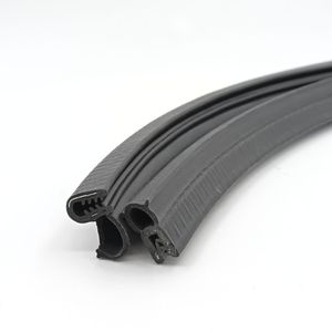 גומי מרוכבים איטום רצועה אטם עם מתכת עבור המכונית דלת מכונית תא דלת תא מטען זכוכית חלון קצה מגן - Product Image 1