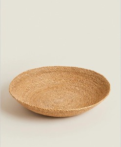 Round <b>basket</b> made of seagrass, storage <b>basket</b>, <b>woven</b> <b>basket</b> - Product Image 1