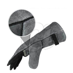Premium Quality Custom Design Leather <b>Welder</b> Gloves in Stock for Wholesale for Welding Needs - Product Image 2