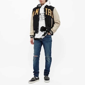 Chaquetas universitarias de manga larga con cuello levantado para hombre, estilo callejero, material de plumón transpirable, impresión de calidad, entrega rápida de invierno - Product Image 5