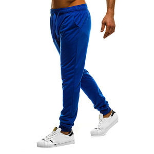 กางเกงวอร์มของผู้ชายดีไซน์แบบสั่งทำมีผลกระทบสูงผ้าฝ้ายสไตล์ลำลองน้ำหนักเบาขนาดกลาง - Product Image 3