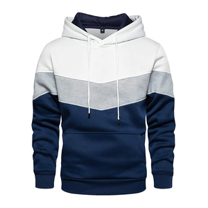Men's Custom Printed <b>Hoodies</b> Fashion Fleece Coat Plus Size Winter <b>Sweatshirts</b> 100% Cotton Spring <b>Promotion</b> with Contrast Colors - Product Image 6