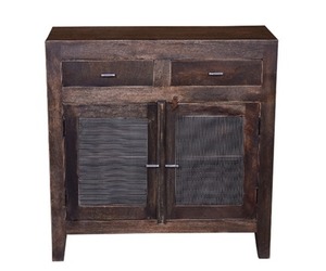 Modern Porter Mango Wood Cabinet Versatile <b>Home</b> Furniture <b>for</b> Bedroom <b>Home</b> <b>Bar</b> Living Room Villa Farmhouse - Product Image 5