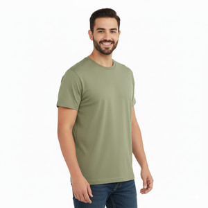 Cómodas camisetas en blanco personalizadas para hombres con su logotipo personalizado y servicio OEM de marca - Product Image 5