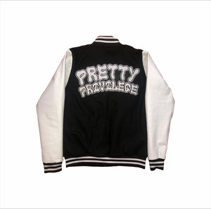 แจ็กเก็ตเลตเตอร์แมนสำหรับผู้ชายแจ็คเก็ตสไตล์วินเทจพร้อมฮู้ดพิมพ์โลโก้สำหรับฤดูหนาว - Product Image 2