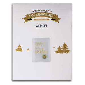 Precioso Juego de 4 Calentadores de Manos y Pies para el Invierno - Product Image 3