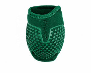 Botas de Protección para Caballos Tough Tack, Color Verde Esmeralda, Neopreno, Protección para Patas Grandes, Suela Hex Grip, para Montar a Caballo, Personalizables - Product Image 4