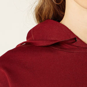 Sudaderas Personalizadas al por Mayor para Mujer, Ropa de Estilo Holgado, Sudaderas de Talla Grande para Mujer, Sudaderas Cortas Reckless Scholar para Mujer - Product Image 2