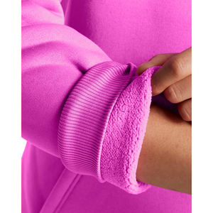 Sudaderas con capucha estampadas informales de gran tamaño de alta calidad para mujer, ropa de calle fácil de combinar para invierno con logotipo frontal al por mayor - Product Image 6