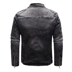 Veste en jean respirante sur mesure pour hommes à bas prix Vêtements d'hiver Chaud et facile à laver Vestes en jean légères pour hommes - Product Image 5
