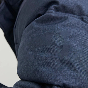 Veste matelassée d'hiver pour homme à capuche coupe-vent respirante en tissu polyester/coton écologique style vintage - Product Image 5